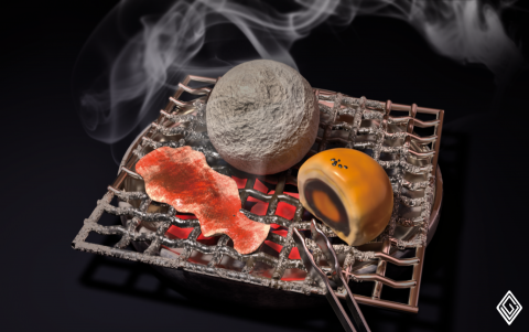 CHEWING DESIGN 咀嚼設計 - 3D建模算圖輸出範例
作品「烤肉、烤餅、烤月球」