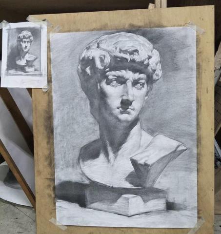 陳彥蓉｜麥片老師｜專業繪畫教學 - 素描作品