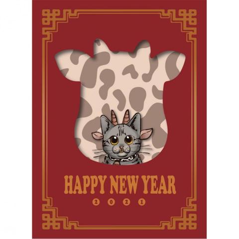 咪吉Miji - 【卡片】客製貓咪新年賀卡2021
三隻不同貓咪的貓像繪製,外加新年賀卡設計。 咪吉Miji - 【卡片】客製貓咪新年賀卡2021
三隻不同貓咪的貓像繪製,外加新年賀卡設計。