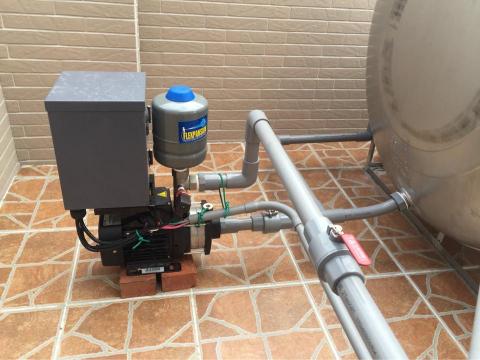 君聖水電工程 - 加壓馬達安裝