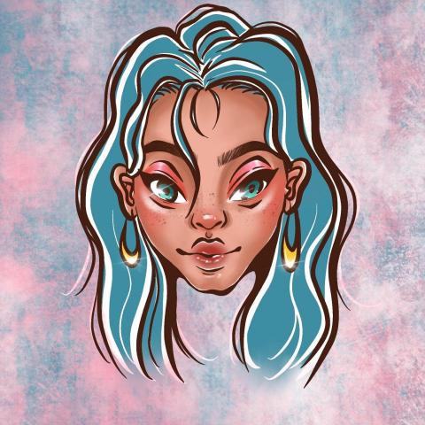 咪吉Miji - 【人像繪製】人像繪製/美式塗鴉風格 咪吉Miji - 【人像繪製】人像繪製/美式塗鴉風格