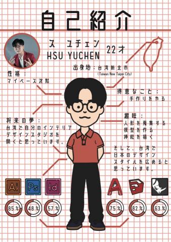 JOHNNY - 自我介紹版面設計 JOHNNY - 自我介紹版面設計