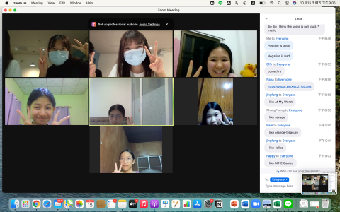 朱巧宜 - 參預跨國伴學計劃 教導泰國清邁國中國小生英文