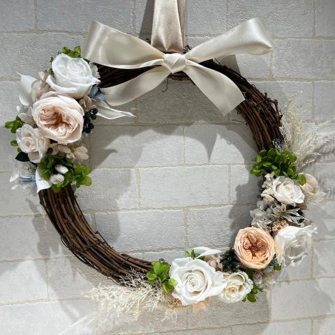 VISUEL花事局 - 花圈設計－淡雅