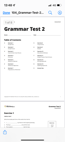 Kris Wu 英文家教 - ESL materials