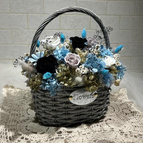 VISUEL花事局 - 永生花籃－角色印象定製