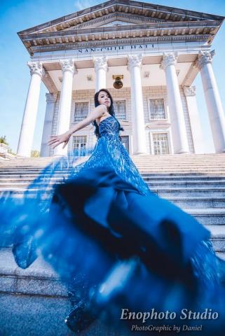 伊諾薇特 - 婚紗擺裙拍攝