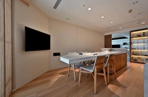 京晉設計有限公司 - 動線與機能重疊結合的案例