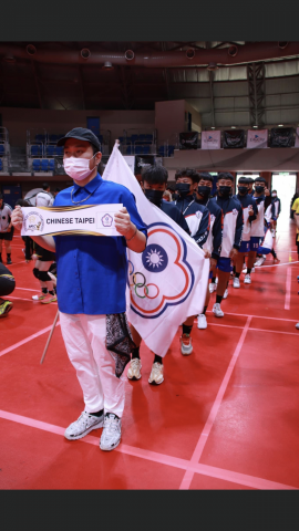 鐘英愷 - 三民高中巧固球代表中華隊去新加坡比賽