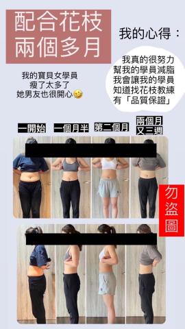 x-fbody勤美店 - 跟我配合的學員效果