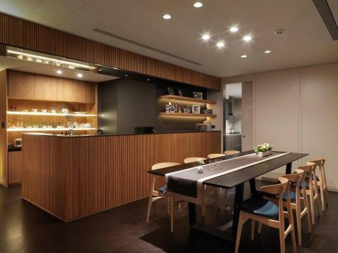 京晉設計有限公司 - 餐廳與吧檯的結合