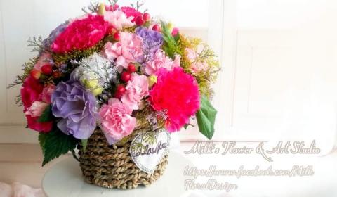 Milk's花藝×芳療×藝術手作工作室 - 