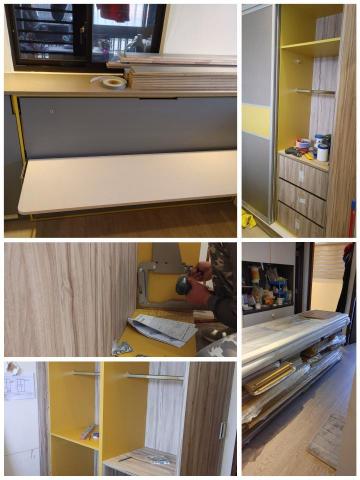 李京蔚 - 金曲獎搖滾樂團得主吉他手(兼製作人)的家(兩間小孩房規格一樣)