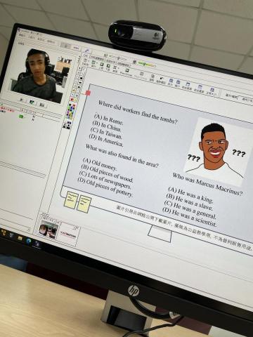 許少綺 - 為期一年的偏鄉遠距教學（國二）