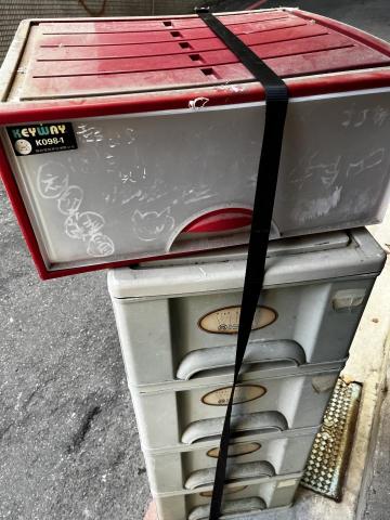 林伯陽 - 專用束袋避免抽屜打開