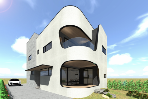 京晉設計有限公司 - 專用住宅興建中案件。