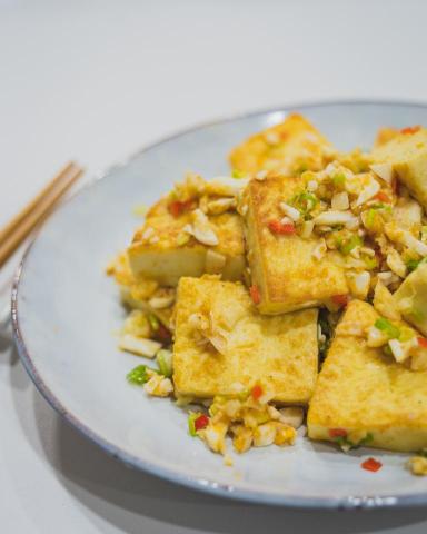 卓怡辰 | Cho - 美食攝影-金沙豆腐
