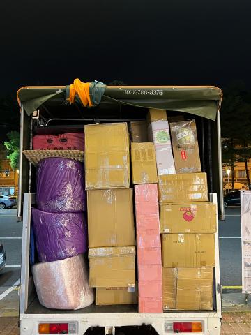 大叔阿漢貨運行 - 貨物運輸，高雄➡️新莊