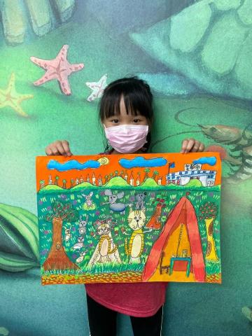 大熊老師(黃俊雄) - 學生作品(兒童美術)