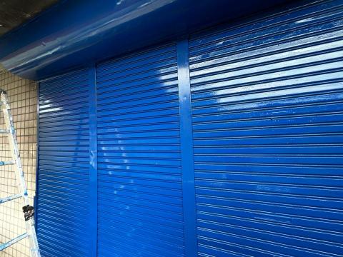 宏緯專業外牆 -  鐵門油漆後 宏緯專業外牆 -  鐵門油漆後