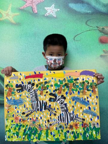 大熊老師(黃俊雄) - 學生作品(兒童美術)