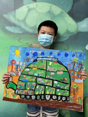 大熊老師(黃俊雄) - 學生作品(兒童美術)