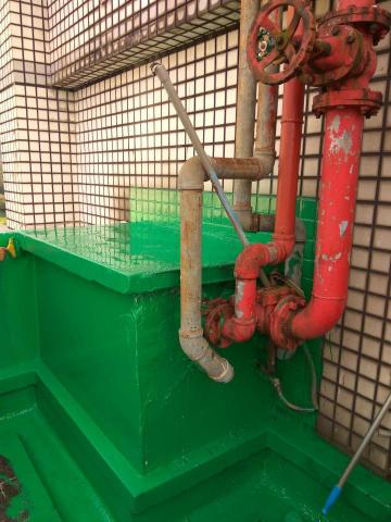 大來防水公程公司 - 管道間屋凸pu防水工程