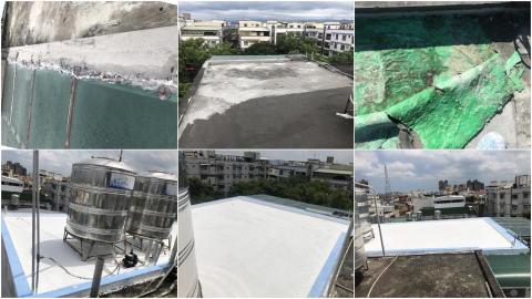 鄭豐秝 - 華勛透天多年來曾經施做過防水種類超過6種仍無效，年輕租客飽受大雨漏水、烈日冷氣狂開仍不夠冷又傷荷包；仔細檢視屋狀況搭配現代科技儀器，吸取地面防水失敗的歷史原因後，有效重新施作防水+隔熱系統後，年輕租客不僅不在擔心上班時家中漏水問題，連夏天宅再家開冷氣也不用擔心電費帳單了！