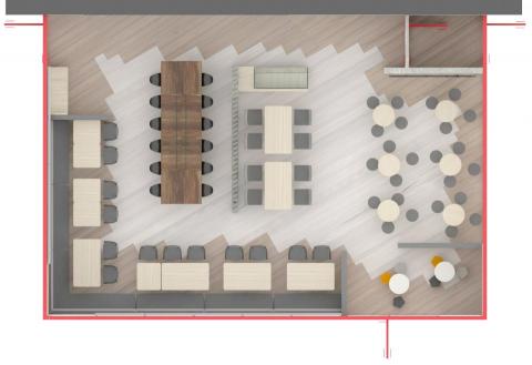 德藝聚設計 - 餐廳設計平面