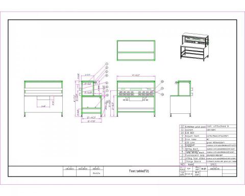 先生蘇 - testing table