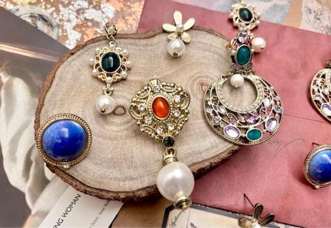 西朽工作室 - 耳環拍攝