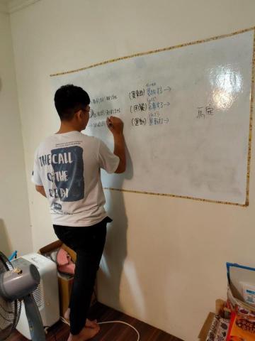 黃慧玲 - 上課風景1