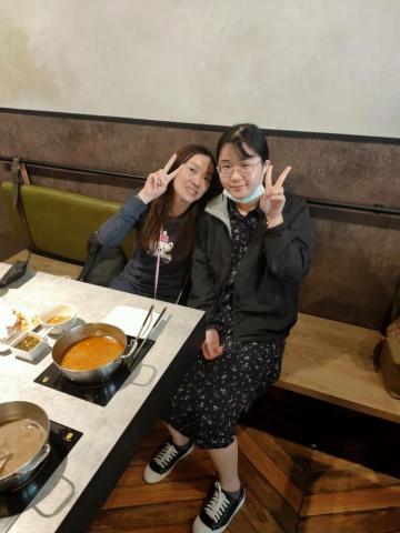 黃慧玲 - 與之前的學生聚餐