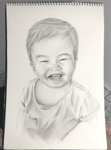 carrie0416 - 鉛筆素描 A3