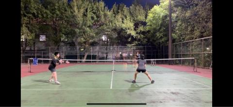 TRIGGER 網球教學 - 雙打戰術練習