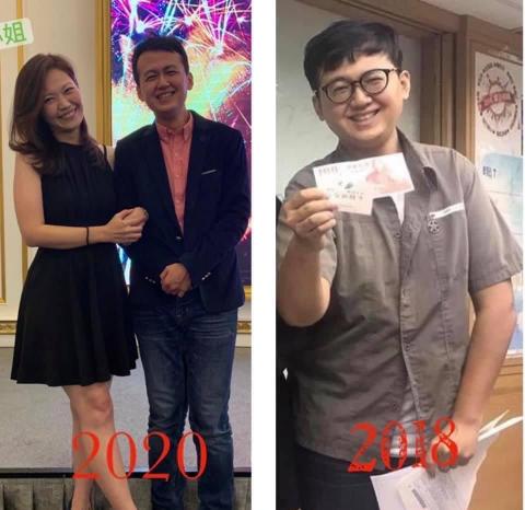 Sun - 學員三 訓練前體脂28% 訓練後體脂17%