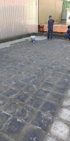 鋼毅工程行 - 鐵皮屋頂造前地板防水