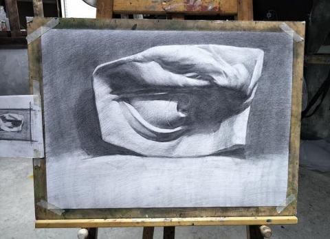 陳彥蓉｜麥片老師｜專業繪畫教學 - 素描作品