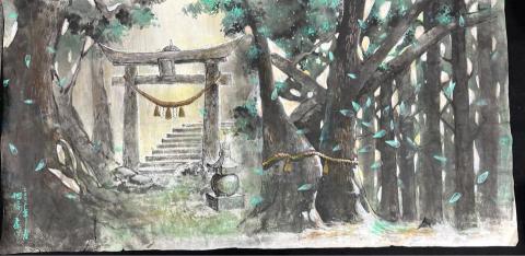 柯榆柔 - 水墨作品