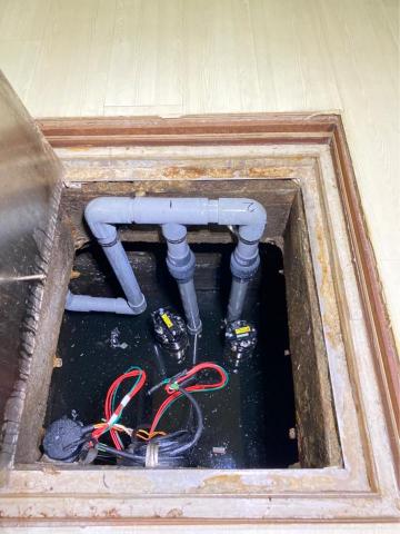 御皇水電 - 污水泵配管配電/自動交替系統