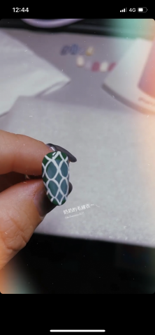 媳婦美甲 - 作品8-甲片創作