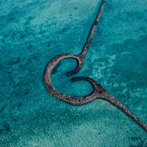 彥宏 - 澎湖愛心石滬空拍