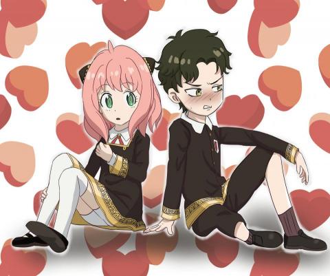 椿醬的繪圖天地 - 二創/間諜家家酒