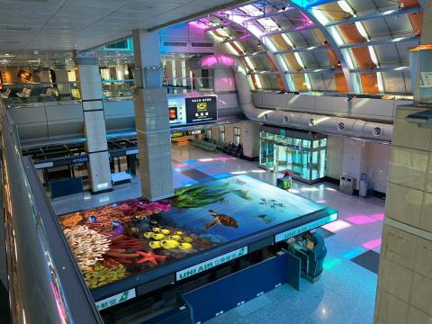 陳云莉 - 位於澎湖機場的裝置藝術（之二）