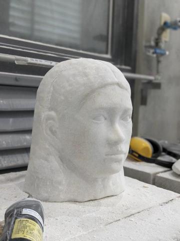 嚴婕融 - 石雕另外還有基礎木雕～