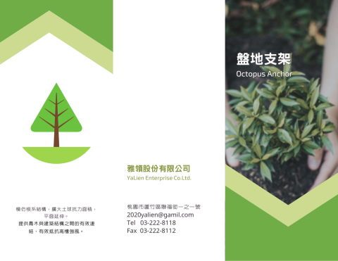 Olivia Design - 三折頁設計1