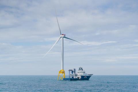 采舍影像 - 沃旭能源海上風機攝影