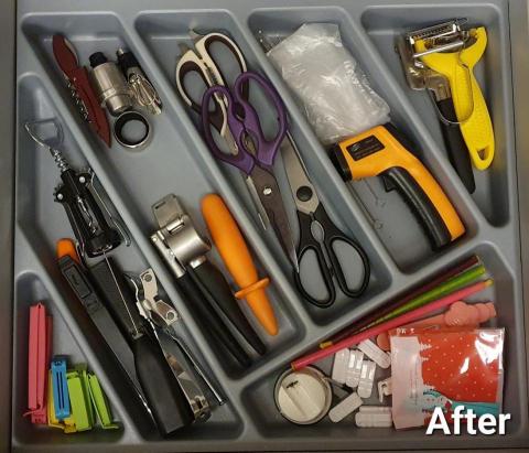 心.整理▪︎Fiona▪︎ - 整理整頓後，所有器具，清楚可見。