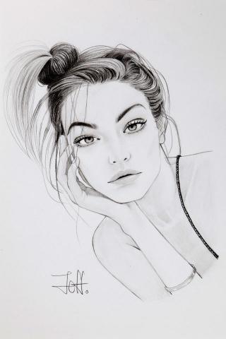 Jeff C. - 鉛筆畫作品01