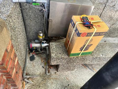 自強家庭水電 - 加壓馬達更換安裝